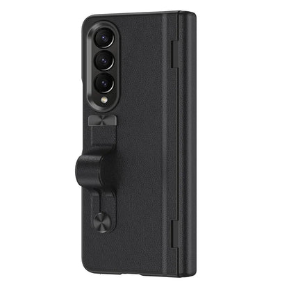 For Samsung Galaxy Z Fold4 5G Slim Case Hard PC Shockproof Kickstand Case with HD Screen Protector