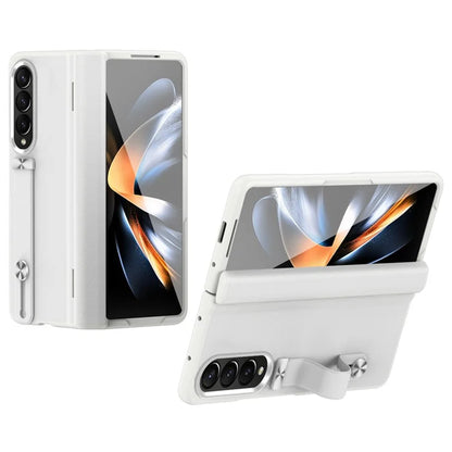 For Samsung Galaxy Z Fold4 5G Slim Case Hard PC Shockproof Kickstand Case with HD Screen Protector