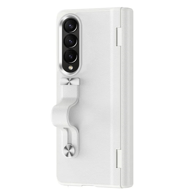 For Samsung Galaxy Z Fold4 5G Slim Case Hard PC Shockproof Kickstand Case with HD Screen Protector