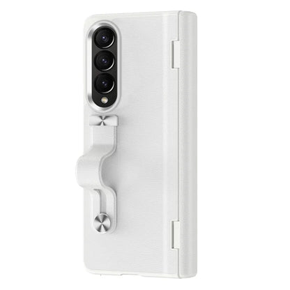 For Samsung Galaxy Z Fold4 5G Slim Case Hard PC Shockproof Kickstand Case with HD Screen Protector