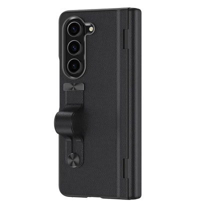 For Samsung Galaxy Z Fold5 5G Kickstand Case Protective Hard PC Slim Case with HD Screen Protector