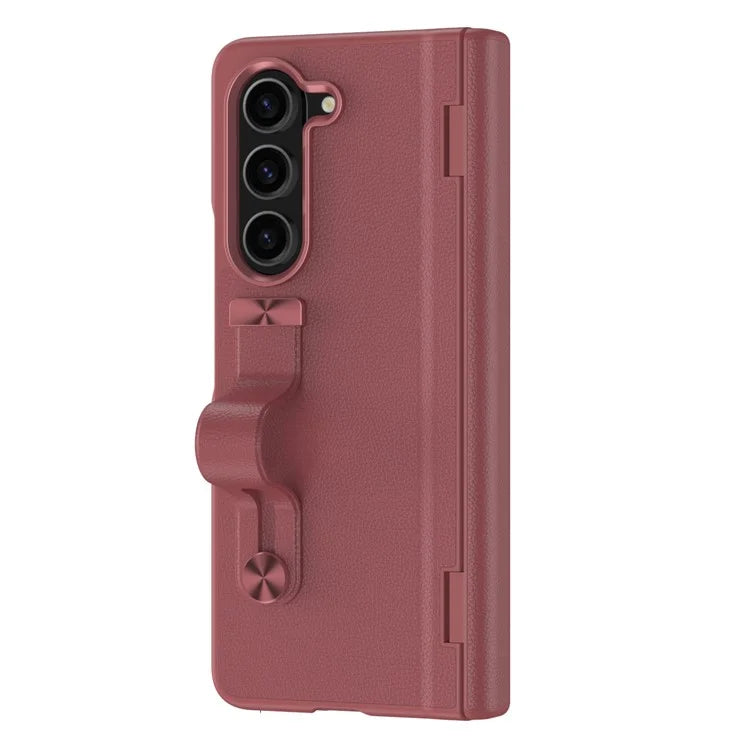 For Samsung Galaxy Z Fold5 5G Kickstand Case Protective Hard PC Slim Case with HD Screen Protector