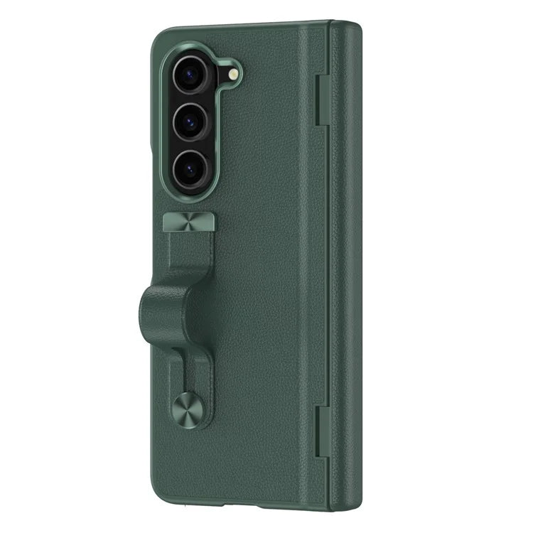 For Samsung Galaxy Z Fold5 5G Kickstand Case Protective Hard PC Slim Case with HD Screen Protector