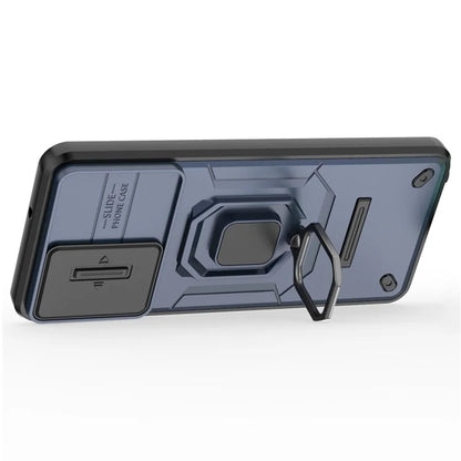 For Realme C67 4G Case PC+TPU Slide Lens Lid Phone Cover