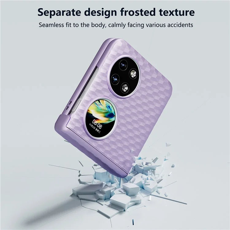 For Huawei Pocket 2 Hard PC Case Hinge Protection Matte Texture Slim Phone Cover
