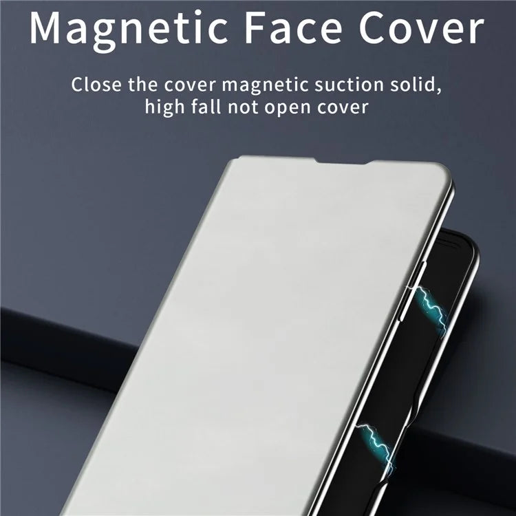 For Honor Magic V2 RSR Porsche Design Case Nappa Texture PC+Leather Back Phone Cover
