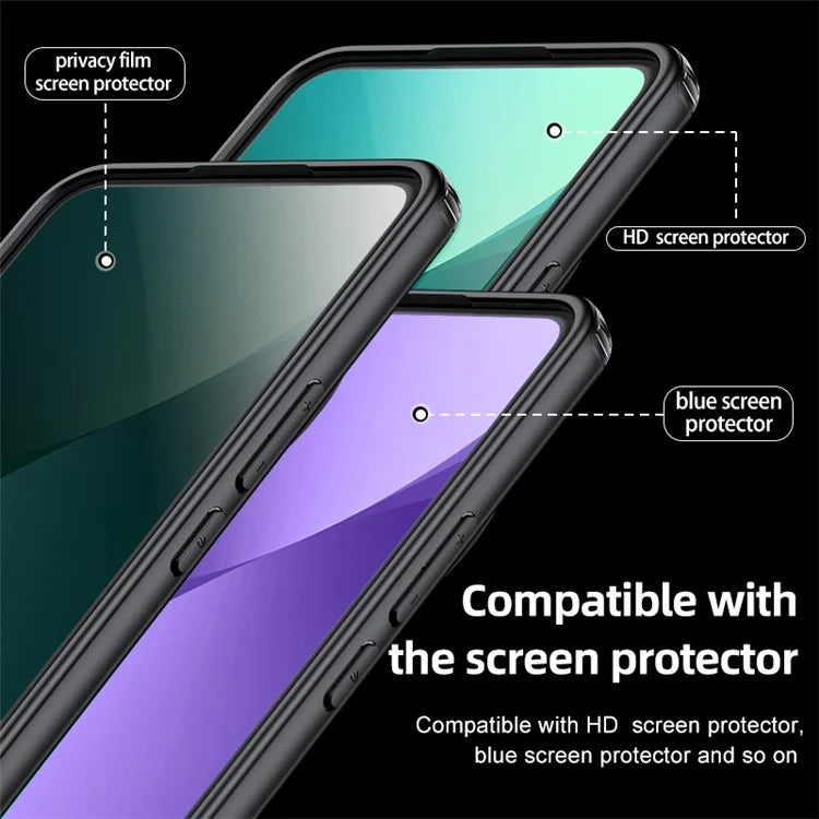 For Xiaomi 14 Ultra Clear Phone Case PC+TPU Mobile Phone Back Cover