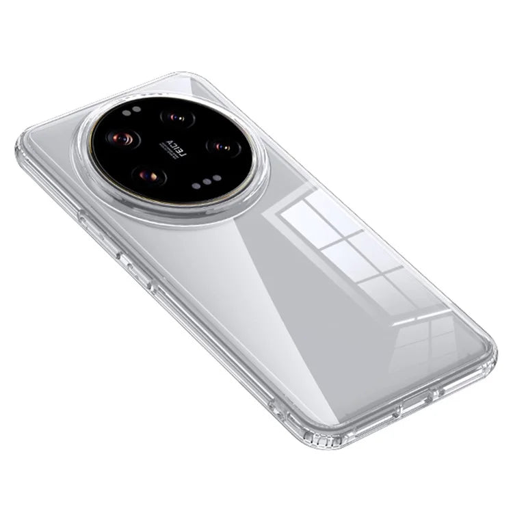 For Xiaomi 14 Ultra Clear Phone Case PC+TPU Mobile Phone Back Cover