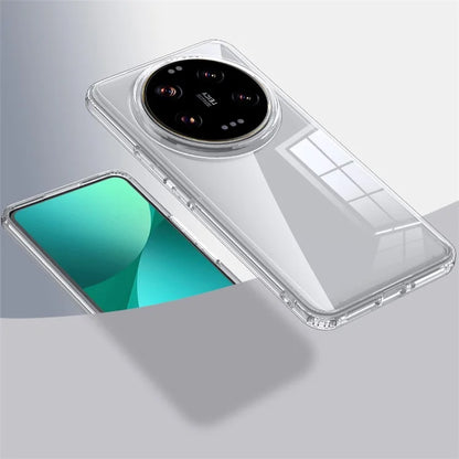 For Xiaomi 14 Ultra Clear Phone Case PC+TPU Mobile Phone Back Cover