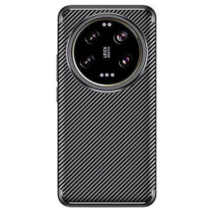 For Xiaomi 14 Ultra Case TPU Carbon Fiber Texture Shockproof Mobile Phone Cover