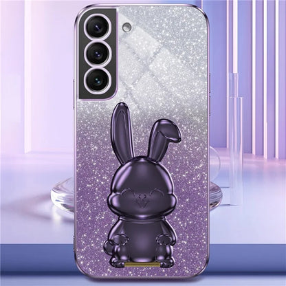 Cover for Samsung Galaxy S21 4G / 5G Viewing Kickstand PC+TPU Phone Case