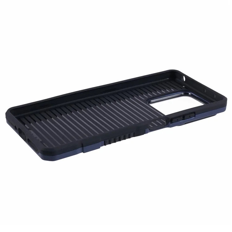 For Xiaomi Redmi Note 13 5G Phone Case Anti-scratch PC+TPU Protective Cover with Ring Kickstand