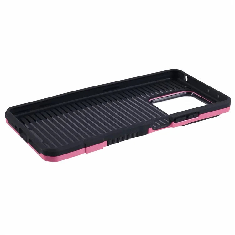 For Xiaomi Redmi Note 13 5G Phone Case Anti-scratch PC+TPU Protective Cover with Ring Kickstand