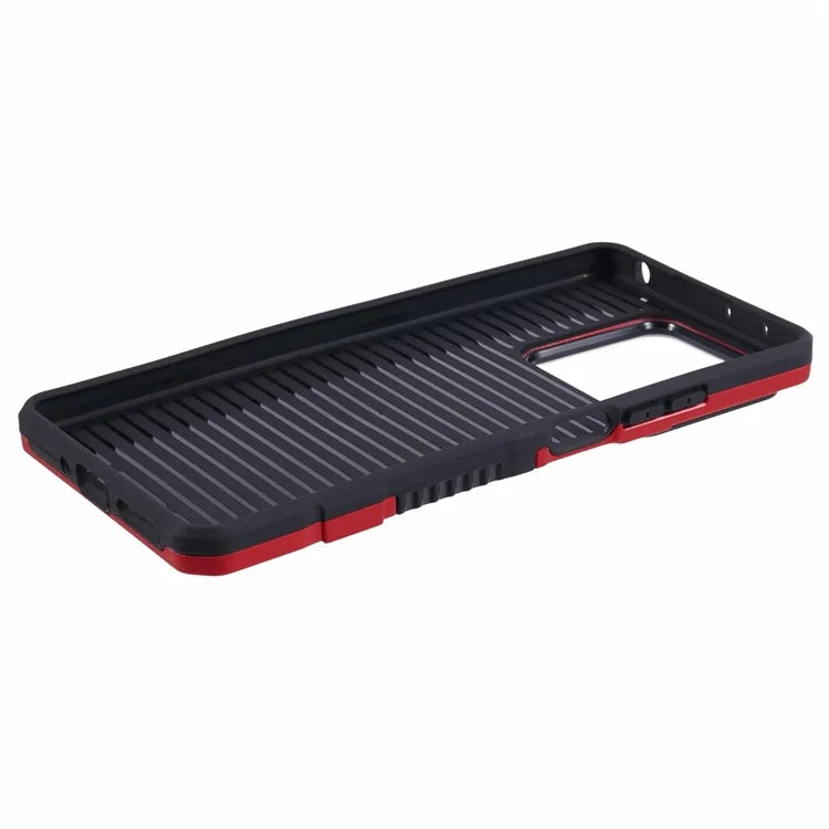 For Xiaomi Redmi Note 13 5G Phone Case Anti-scratch PC+TPU Protective Cover with Ring Kickstand