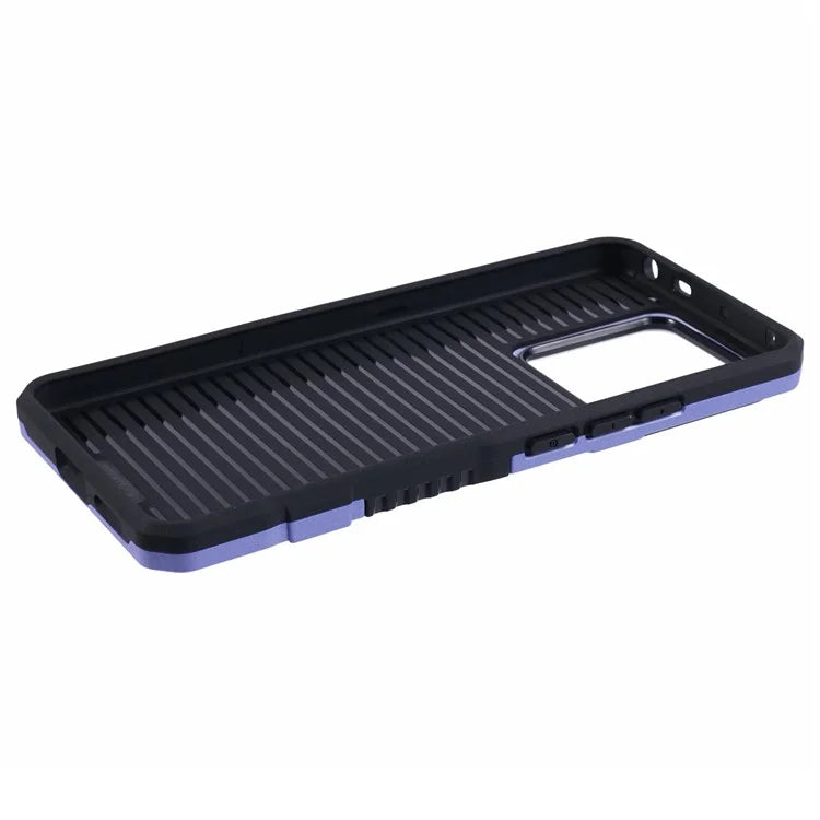 For Xiaomi Redmi Note 13 Pro 5G / Poco X6 5G Phone Case Ring Kickstand PC+TPU Shockproof Cover
