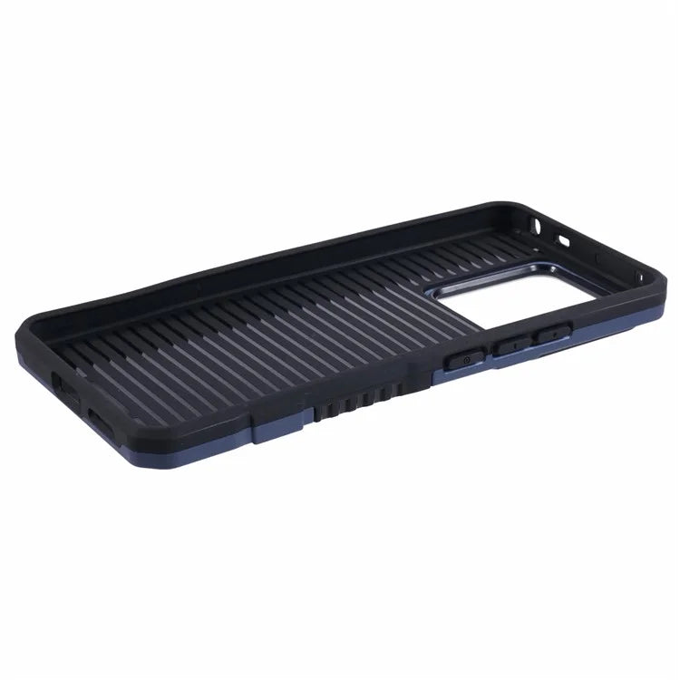 For Xiaomi Redmi Note 13 Pro 5G / Poco X6 5G Phone Case Ring Kickstand PC+TPU Shockproof Cover