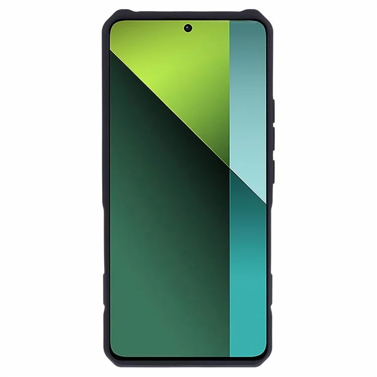 For Xiaomi Redmi Note 13 Pro 5G / Poco X6 5G Phone Case Ring Kickstand PC+TPU Shockproof Cover