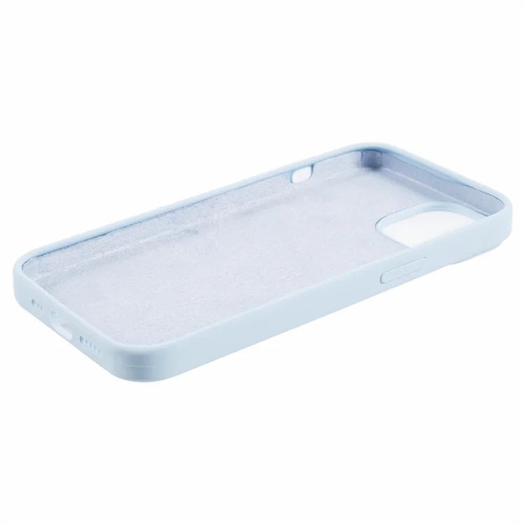 BJT Series For iPhone 15 Case TPU+Silicone Fabric Lining Magnetic Phone Case (Big Rear Lens Hole)