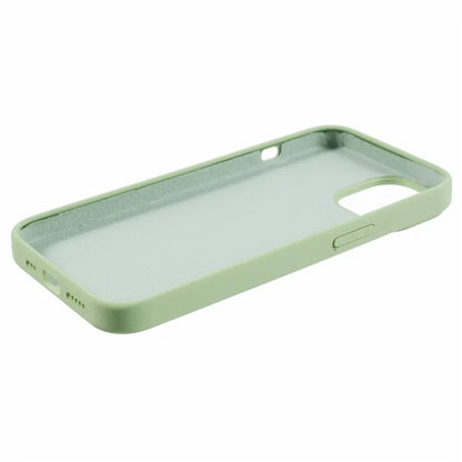 BJT Series For iPhone 15 Case TPU+Silicone Fabric Lining Magnetic Phone Case (Big Rear Lens Hole)