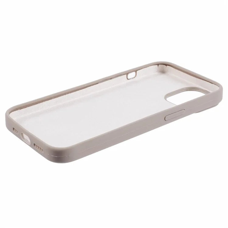 BJT Series For iPhone 14 Magnetic Phone Case TPU+Silicone Fabric Lining Back Cover