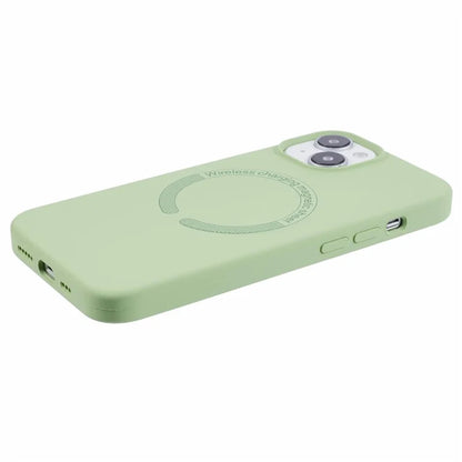BJT Series For iPhone 13 6.1 inch Magnetic Phone Case TPU+Silicone Cover with Big Rear Lens Hole