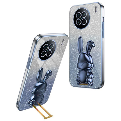 For vivo X90 5G Case Rabbit Design PC+TPU Kickstand Phone Cover