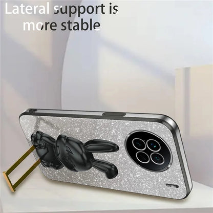 For vivo X90 5G Case Rabbit Design PC+TPU Kickstand Phone Cover