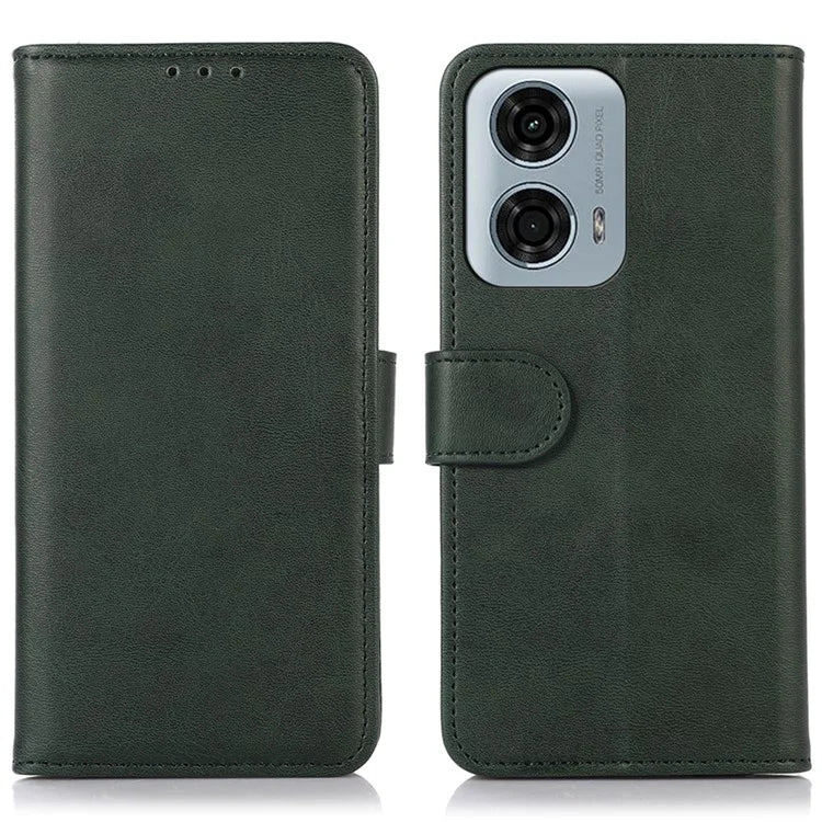 For Motorola Moto G04 4G / Moto G24 4G Case Flip Wallet PU Leather Drop Protection Phone Cover
