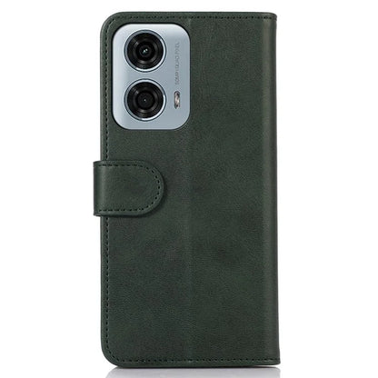 For Motorola Moto G04 4G / Moto G24 4G Case Flip Wallet PU Leather Drop Protection Phone Cover