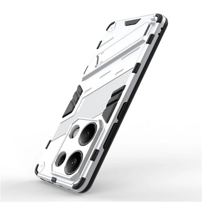 For Xiaomi Redmi Note 13 Pro 4G / Poco M6 Pro 4G Cell Phone Case PC+TPU Back Cover with Kickstand
