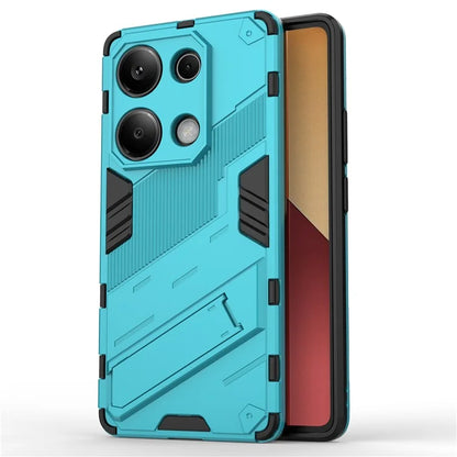 For Xiaomi Redmi Note 13 Pro 4G / Poco M6 Pro 4G Cell Phone Case PC+TPU Back Cover with Kickstand
