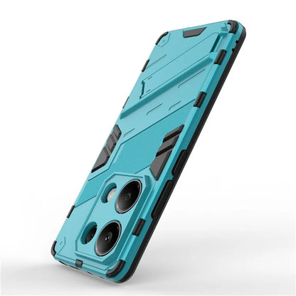 For Xiaomi Redmi Note 13 Pro 4G / Poco M6 Pro 4G Cell Phone Case PC+TPU Back Cover with Kickstand