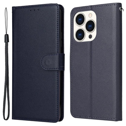 For iPhone 15 Pro Cases PU Leather Phone Cover Cell Phone Case Wallet with Stand Function
