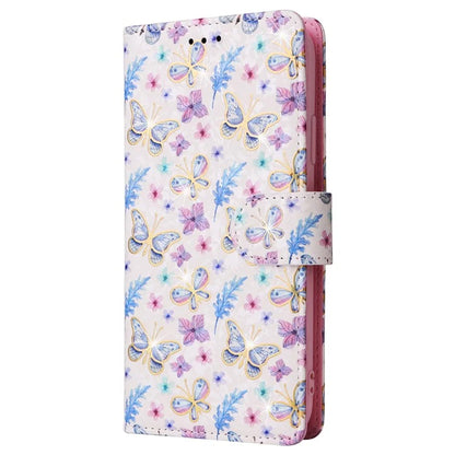 For iPhone 15 Plus Case Lacquered RFID Blocking PU Leather Wallet Phone Cover