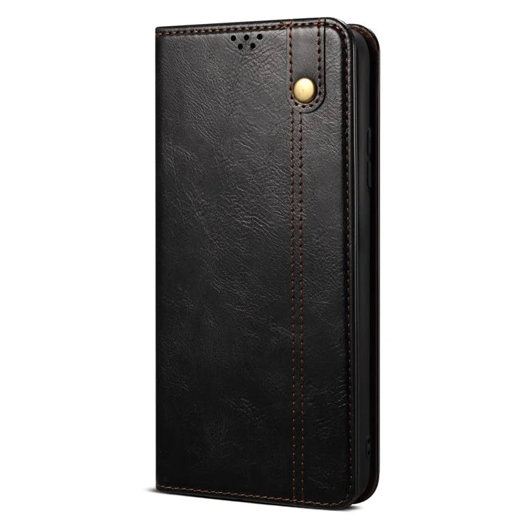 For Xiaomi 14 Ultra Leather Case Waxy Crazy Horse Texture Wallet Phone Cover