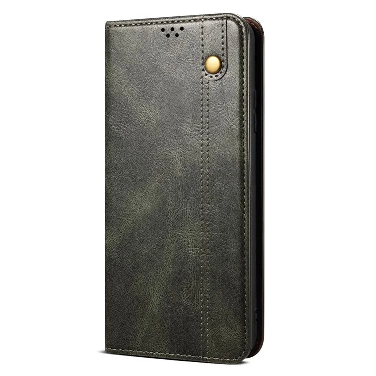 For Xiaomi 14 Ultra Leather Case Waxy Crazy Horse Texture Wallet Phone Cover