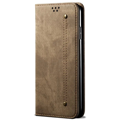 For Xiaomi 14 Ultra Cell Phone Cases Jeans Cloth Texture Leather Cover