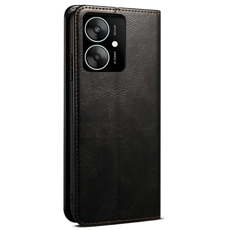 For Xiaomi Redmi 13C 5G / Redmi 13R 5G / Poco M6 5G Case Leather Wallet Cover Magnetic Closing