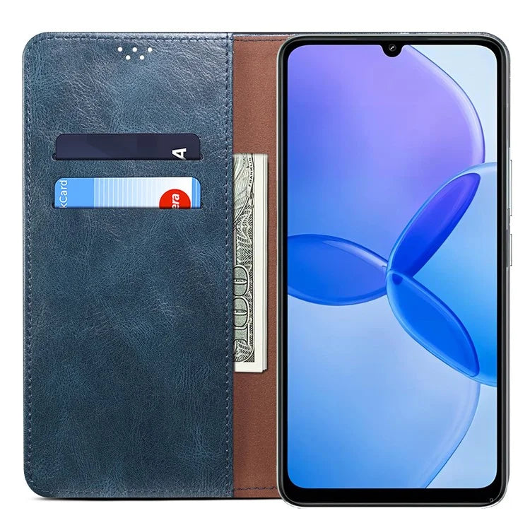 For Xiaomi Redmi 13C 5G / Redmi 13R 5G / Poco M6 5G Case Leather Wallet Cover Magnetic Closing