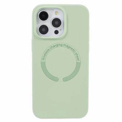 BJT Series For Phone 14 Pro Max Case TPU+Silicone Fabric Lining Protective Shell Compatible with MagSafe