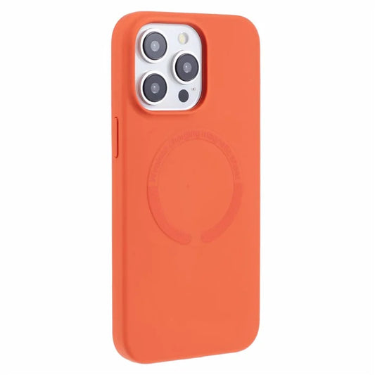 BJT Series For iPhone 13 Pro Max 6.7 inch Magnetic Phone Case TPU+Silicone Drop-resistant Back Shell