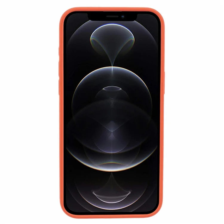 BJT Series For iPhone 12 Pro Max 6.7 inch Case Compatible with MagSafe TPU+Silicone Anti-drop Phone Shell