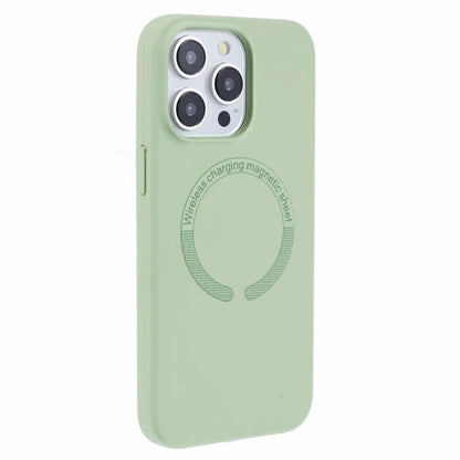 BJT Series For iPhone 12 Pro Max 6.7 inch Case Compatible with MagSafe TPU+Silicone Anti-drop Phone Shell