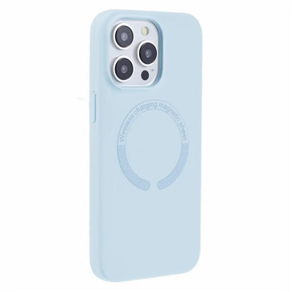 BJT Series For iPhone 12 Pro Max 6.7 inch Case Compatible with MagSafe TPU+Silicone Anti-drop Phone Shell