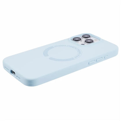 BJT Series For iPhone 12 Pro Max 6.7 inch Case Compatible with MagSafe TPU+Silicone Anti-drop Phone Shell