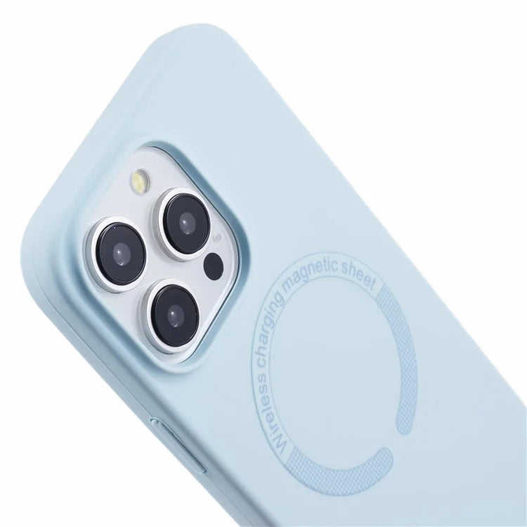 BJT Series For iPhone 12 Pro Max 6.7 inch Case Compatible with MagSafe TPU+Silicone Anti-drop Phone Shell