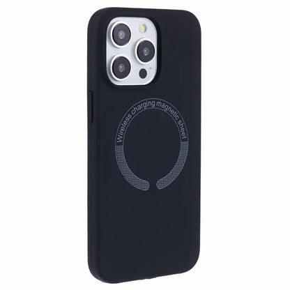 BJT Series Magnetic Case for iPhone 15 Pro Shell Scratch-proof TPU+Silicone Back Cover