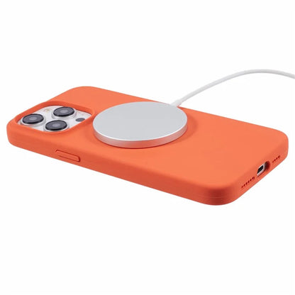 BJT Series For iPhone 13 Pro 6.1 inch Case Compatible with MagSafe TPU+Silicone Smart Phone Cover
