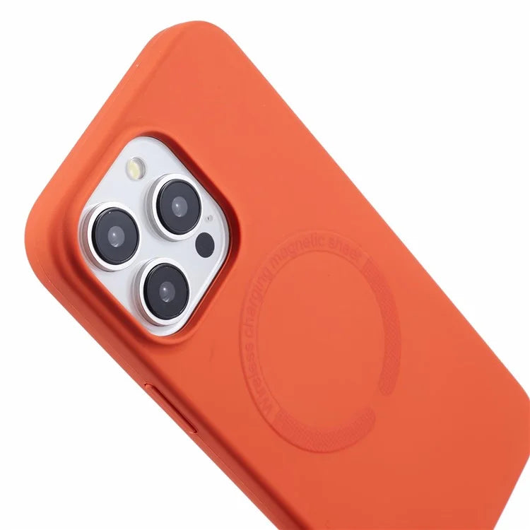 BJT Series For iPhone 13 Pro 6.1 inch Case Compatible with MagSafe TPU+Silicone Smart Phone Cover
