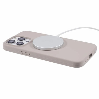 BJT Series For iPhone 13 Pro 6.1 inch Case Compatible with MagSafe TPU+Silicone Smart Phone Cover